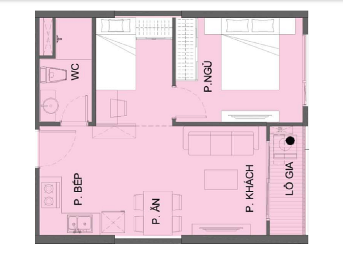 Quy hoạch tòa S10.07 Vinhomes Grand Park 3 Căn hộ 1PN+1 tòa S10.07 Vinhomes Grand Park