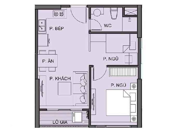Quy hoạch tòa S10.07 Vinhomes Grand Park 4 Căn hộ 1PN+1 tòa S10.07 Vinhomes Grand Park
