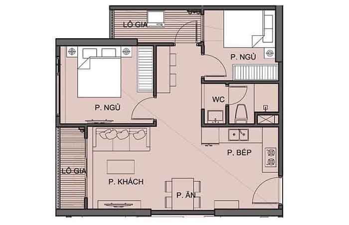Quy hoạch tòa S10.07 Vinhomes Grand Park 5 Căn hộ 2PN tòa S10.03 Vinhomes Grand Park