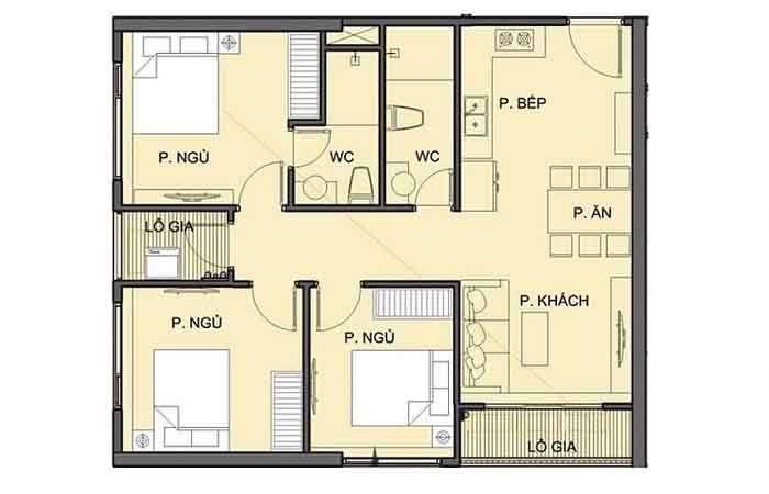 Quy hoạch tòa S10.07 Vinhomes Grand Park 7 Căn hộ 3PN tòa S10.03 Vinhomes Grand Park
