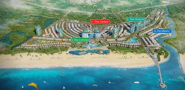 Dự án Venezia Beach - Nâng tầm giá trị cuộc sống 1 Các tiện ích của dự án Venezia Beach có gì hấp dẫn?