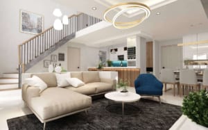Trang chủ 5 Căn hộ Duplex có không gian đủ rộng, giúp gia chủ có một thiết kế vô cùng đẳng cấp