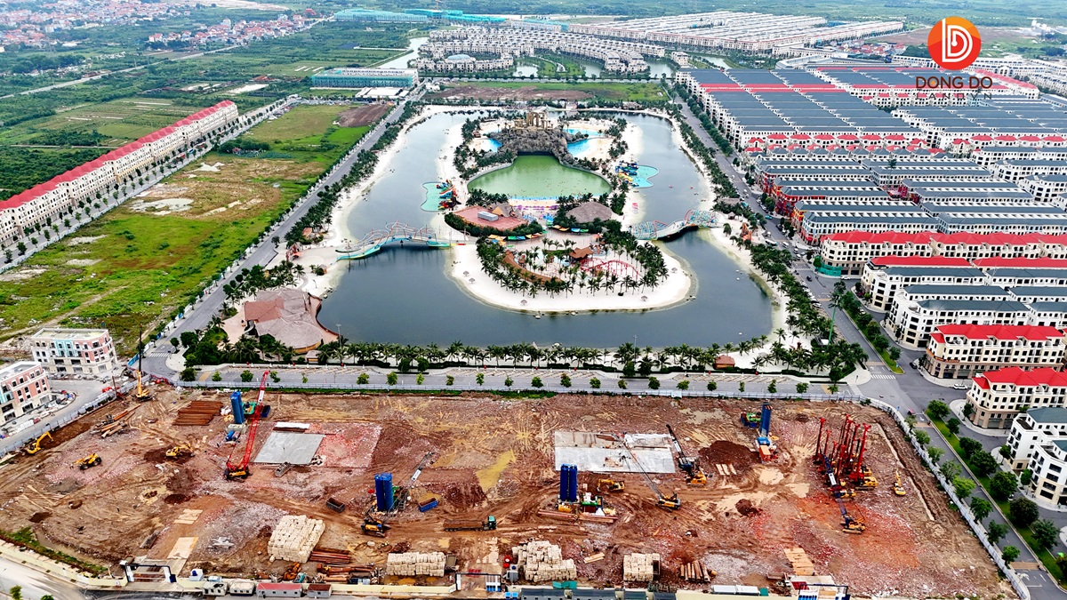 Hình ảnh thực tế dự án Lumiere Ocean Park tháng 7/2024