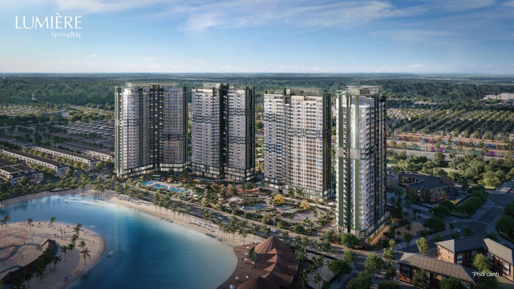 Phối cảnh dự án Lumiere Springbay