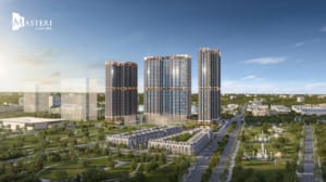 Phối cảnh Masteri Lakeside Vinhomes Ocean Park 1