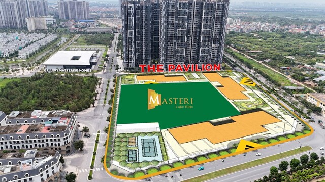 Masteri Lakeside được đánh giá sở hữu vị trí vàng đầy tiềm năng