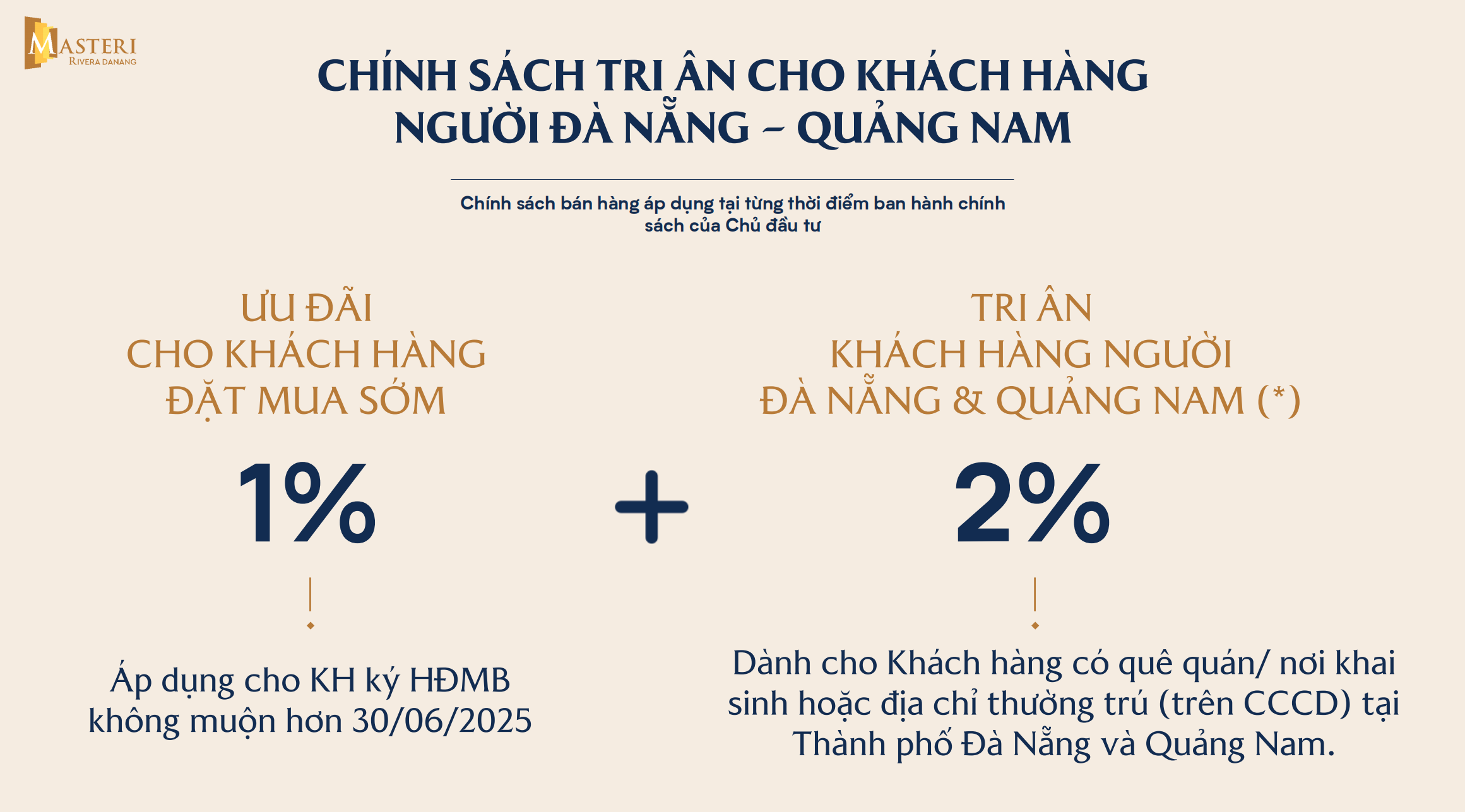 chinh sach earlybird masteri rivera
