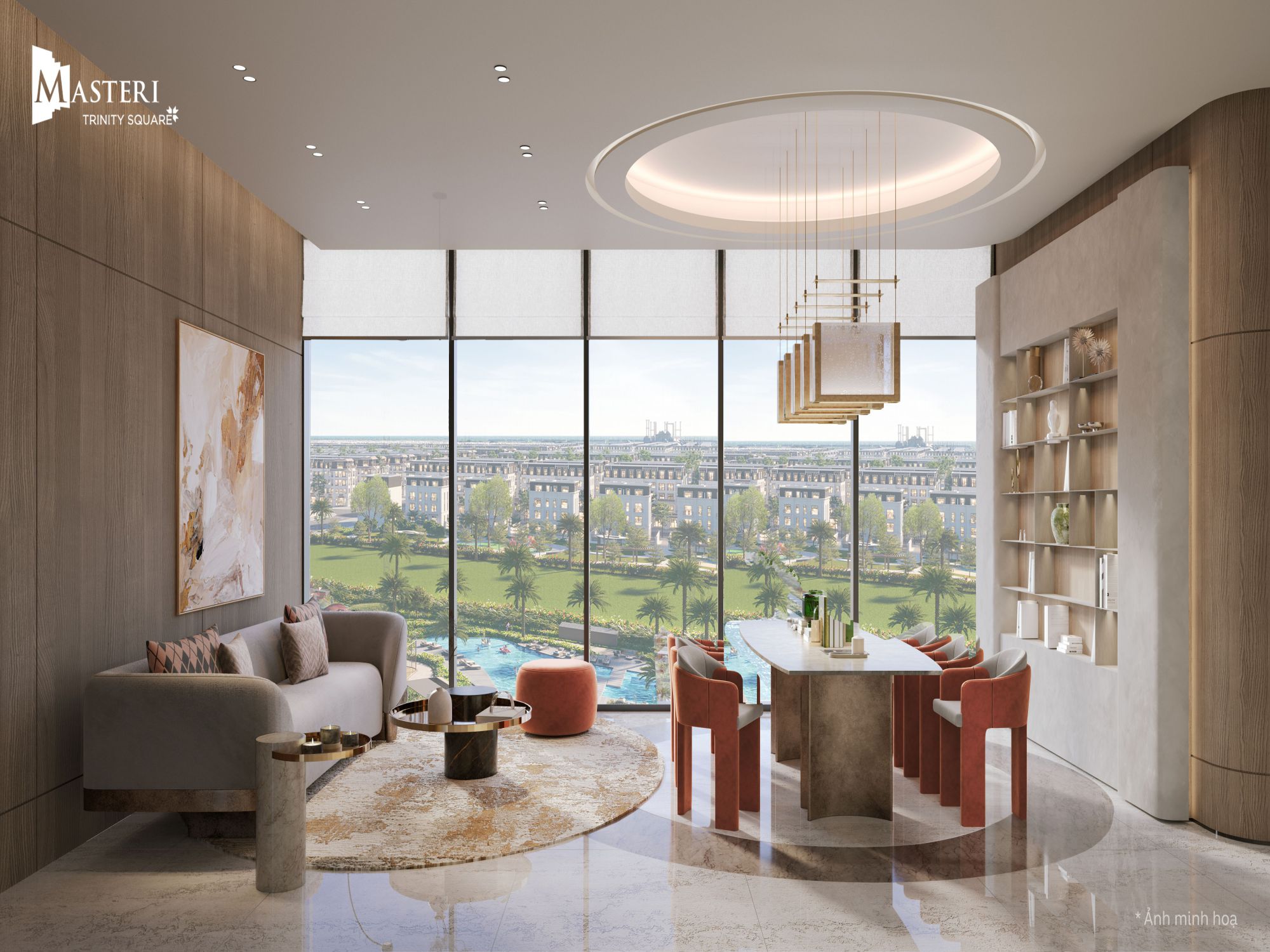 Phong cách sống kết nối độc đáo tòa c3 masteri trinity square