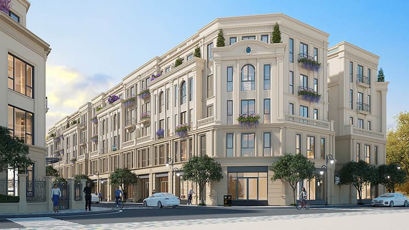 Mô hình nhà phố Vinhomes Global Gate Tinh Hoa ấn tượng