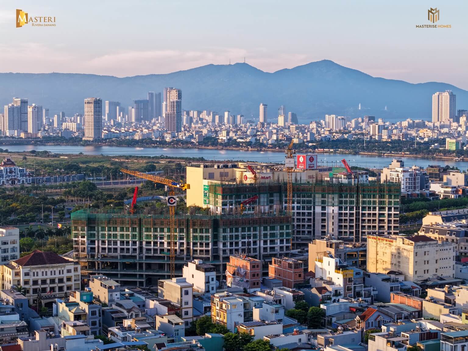 Hình Ảnh Cập Nhật Tiến Độ dự án Masteri Rivera Danang