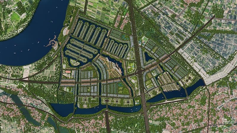MẶT BẰNG DỰ ÁN ALLUVIA CITY VĂN GIANG