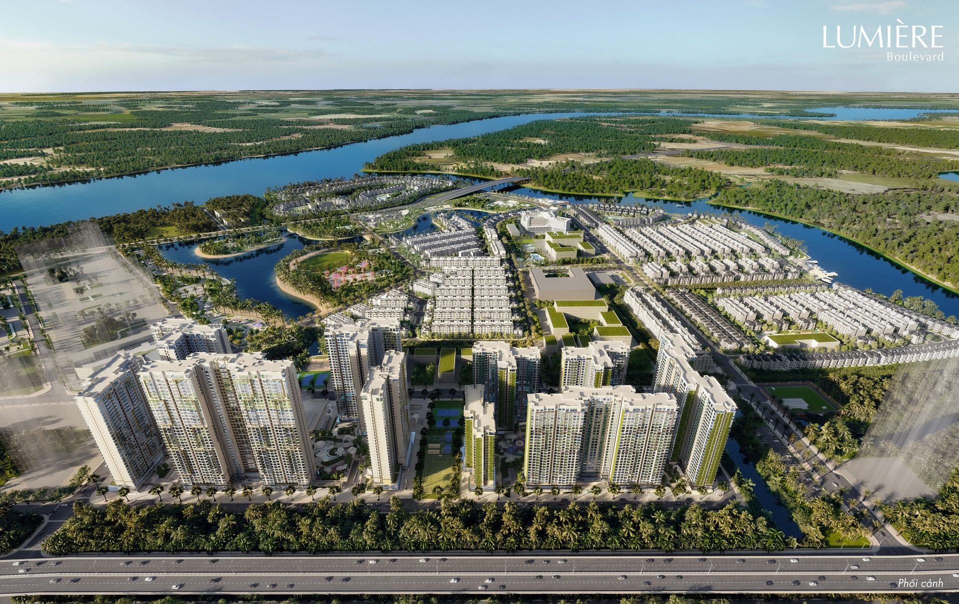 Vị trí dự án Lumiere Boulevard