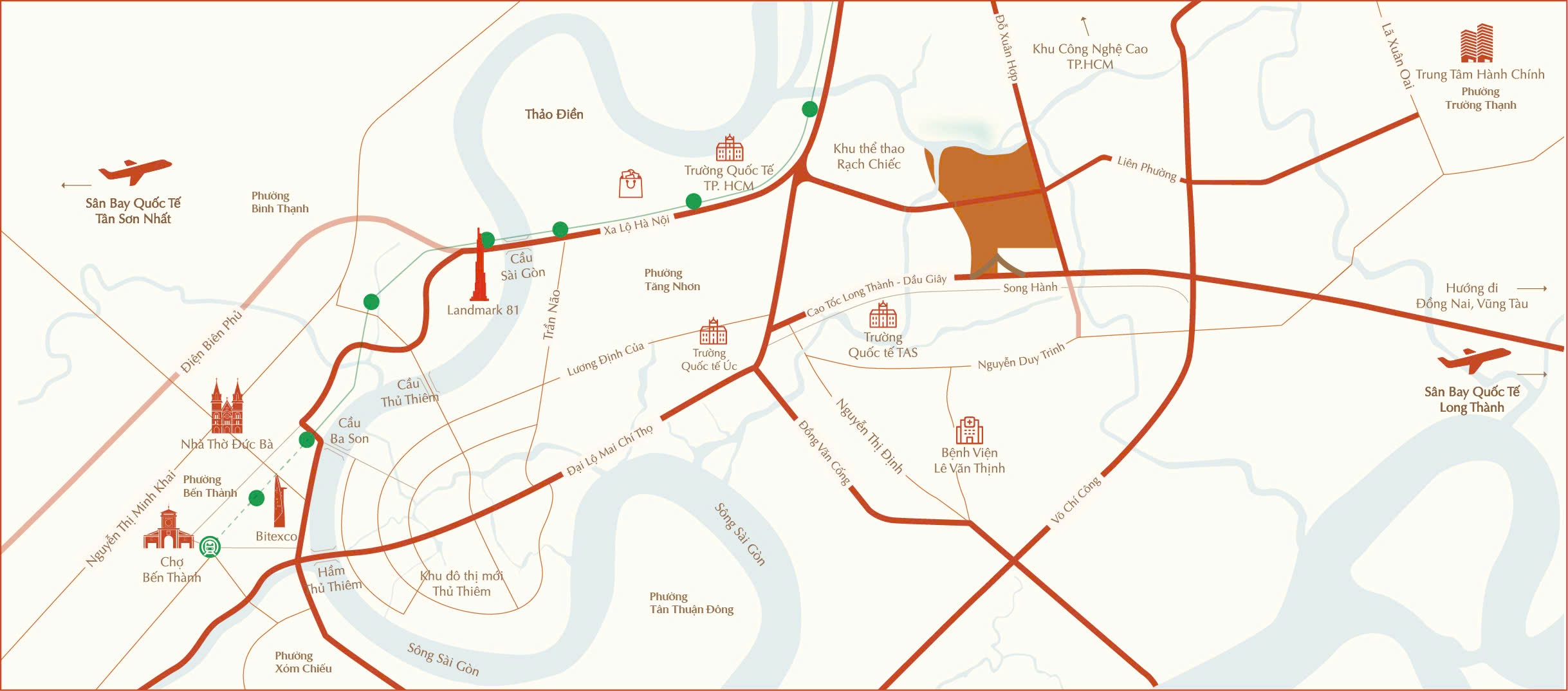 Masteri Park Place - The Global City - CẬP NHẬT BẢNG GIÁ MỚI NHẤT 2025 2 VỊ TRÍ DỰ ÁN MASTERI PARK PLACE